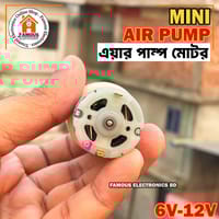 Air Pump DC 12V Mini Air Pump High Pressure Large Capacity Low Noise_img_1