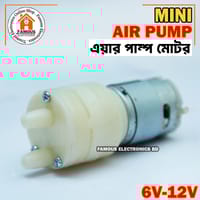 Air Pump DC 12V Mini Air Pump High Pressure Large Capacity Low Noise_img_3