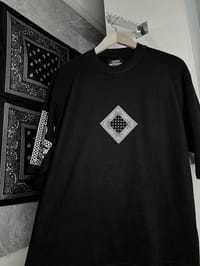 2 T-Shirt [COMBO] BANDANA FREE. Men’s Oversized Heavyweight Drop Shoulder T-Shirt Black._img_1