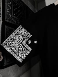 2 T-Shirt [COMBO] BANDANA FREE. Men’s Oversized Heavyweight Drop Shoulder T-Shirt Black._img_2