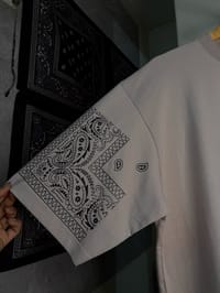 2 T-Shirt [COMBO] BANDANA FREE. Men’s Oversized Heavyweight Drop Shoulder T-Shirt Black._img_6