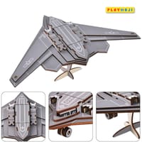 Northrop B-2 Spirit Stealth Bomber 3D Wooden Puzzle (Model)_img_2