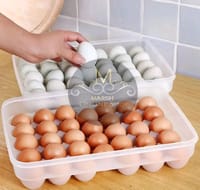 💎৩৪টি এবং 💎২০ টি 👉ডিম অর্গানাইজার প্রিমিয়াম স্টোরেজ বক্স_img_5