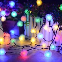 কদম ফুলের মত লাইট, দিবে বিভিন্ন ধরনের আলো 🥰 Hairy Ball Fairy Light_img_5