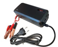 Portable 12V 5A Smart Battery Charger with Alligator Clips_img_0