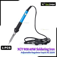 XCY 908 60W Adjustable Temperature Soldering Iron | Precision 200-450°C Handheld Electronics Repair Tool_img_0