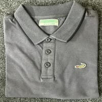 Crocodile Solid Gray Color Polo T-Shirt_img_2