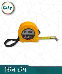 ১ পিস ৩ মিটার (১০ ফুট) স্টিল টেপ পরিমাপক টেপ বিভিন্ন কাজের নির্ভুল পরিমাপের জন্য স্টিল টেপ_img_1