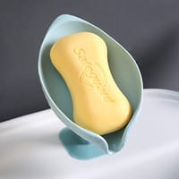 Portable Anti-slip Soap Holder Leaf Shape - লিফ শেইপ পোর্টেবল সোপ হোল্ডার_img_4