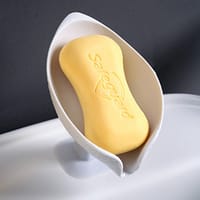 Portable Anti-slip Soap Holder Leaf Shape - লিফ শেইপ পোর্টেবল সোপ হোল্ডার_img_5