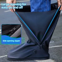 Shoe Rain Cover - Waterproof & Reusable Long Shoe Cover for Man & Women_img_0