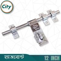 ১২ ইঞ্চি স্টেইনলেস স্টিল হ্যাজবোল্ট ৪ এমএম রোজ মডেলের লেজার প্রিন্টেড ডোর অ্যালড্রপ_img_1