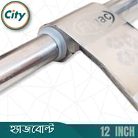 ১২ ইঞ্চি স্টেইনলেস স্টিল হ্যাজবোল্ট ৪ এমএম রোজ মডেলের লেজার প্রিন্টেড ডোর অ্যালড্রপ_img_5