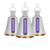 15W AC/DC Rechargeable LED Bulb | Dual 1200mAh ×2 Removable Battery | Pin & Thread Holder | Up to 6Hr Backup | Free Hook_img_2