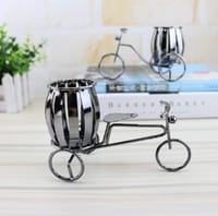 Craft Expertise Decorative Iron Bicycle Pen Stand Holder For Office_img_1