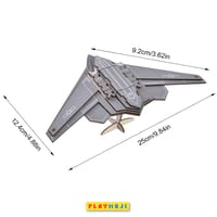 Northrop B-2 Spirit Stealth Bomber 3D Wooden Puzzle (Model)_img_1