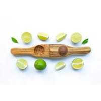 Wooden Lebu Chipa Machine/ Manual Hand Press Lemon Juicer Fruit Orange Juice Tool_img_2