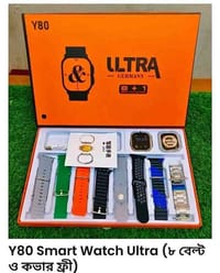 Y80 Ultra Smartwatch With 8 Strap_img_1