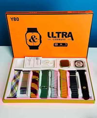 Y80 Ultra Smartwatch With 8 Strap_img_5