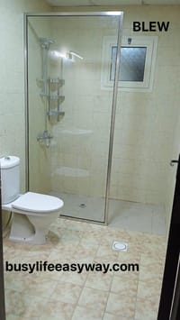 Black Shower Glass Partition_img_2