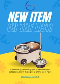 Make Cleaning a Breeze 360-Degree Floor Cleaning Spin Mop with Wheels & Mop Bucket Set with Removable Basket-Unique Choice For Household Cleaning_img_0