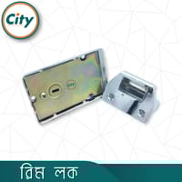 অটো লক রিম লক ডেডবোল্ট সিকিউরিটি লক লাচ লক কাঠের দরজার জন্য সিলভার রঙের দরজার লক_img_6