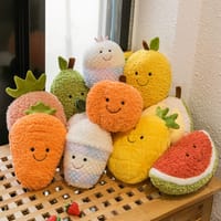 8 Inch Creative Simulation Fruit Plush Toy Grasping Doll_img_0