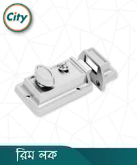 অটো লক রিম লক ডেডবোল্ট সিকিউরিটি লক লাচ লক কাঠের দরজার জন্য সিলভার রঙের দরজার লক_img_0
