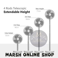 💥JISULIFE FA13P Rechargeable Desk Fan 8000mAh_img_2