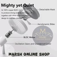 💥JISULIFE FA13P Rechargeable Desk Fan 8000mAh_img_3