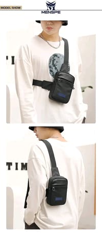 🎖️MENSPE Oxford Men Chest Bag Fashion Pouch Bag_img_9