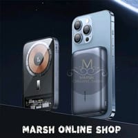 💥USAMS CD184 10000mAh PD 20W Aluminum Magnet WirPower Bankeless_img_1