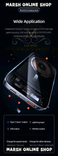 💥USAMS CD184 10000mAh PD 20W Aluminum Magnet WirPower Bankeless_img_8