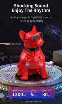 🐶RECCI RSK-W18 BullDog Wireless Speaker with Microphone_img_0
