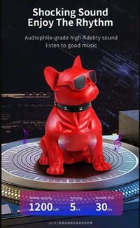🐶RECCI RSK-W18 BullDog Wireless Speaker with Microphone_img_5