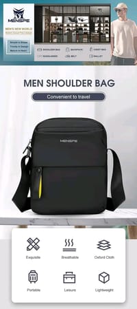 💥MENSPE Men's Shoulder Bag Casual Chest Bag_img_7