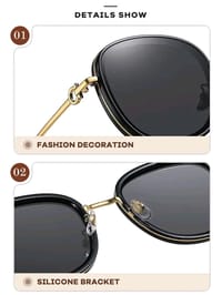 🕶️MATEYOYO Fashion Sunglasses Round Women Eye Sunglasses Korean Style_img_12