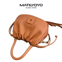 👜MATEYOYO Women Shoulder Bag Soft PU Bags Drawstring Bag Fashion_img_1