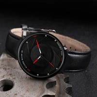 DIJANES Ultra Thin Minimalist Men's Quartz Wrist Watch_img_1