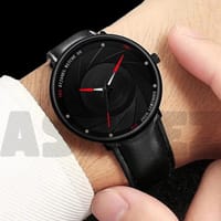 DIJANES Ultra Thin Minimalist Men's Quartz Wrist Watch_img_2