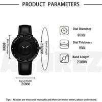 DIJANES Ultra Thin Minimalist Men's Quartz Wrist Watch_img_3