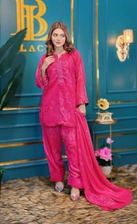 Magenta Indian style Three Piece_img_0