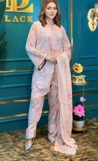 Hot Pink Indian Style Three Piece_img_1