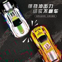 Chattering Alloy Iron Car Cross-border Inertia Back Car Model_img_2