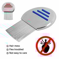 (Steel Lice Comb) Lice Terminator Comb And All Nit Egg Free - Professional Stainless Steel Lice Removal Comb_img_0