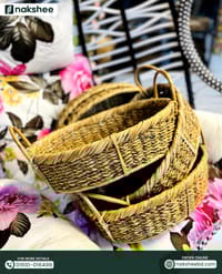 Rattan Sea Grass Tray (Design Code: T03)_img_1