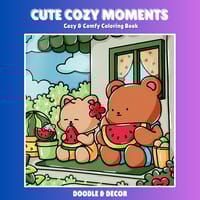 Cute Cozy Moments - Coloring Books_img_0