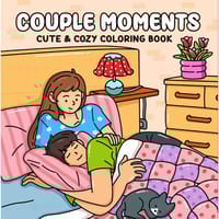 Couple Cozy Moments - Coloring Books_img_0