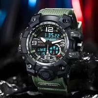 Digital Sports Watch LED 5ATM Waterproof_img_1