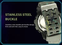 Digital Sports Watch LED 5ATM Waterproof_img_3